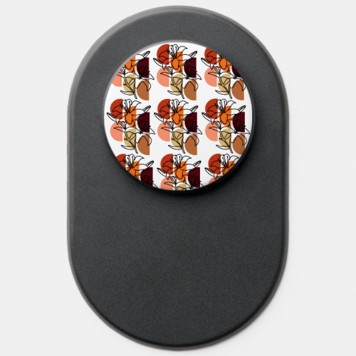 Tiger Lilies with Color Palette PopSocket