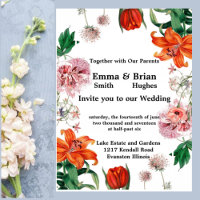 Tiger Lily and Tulips