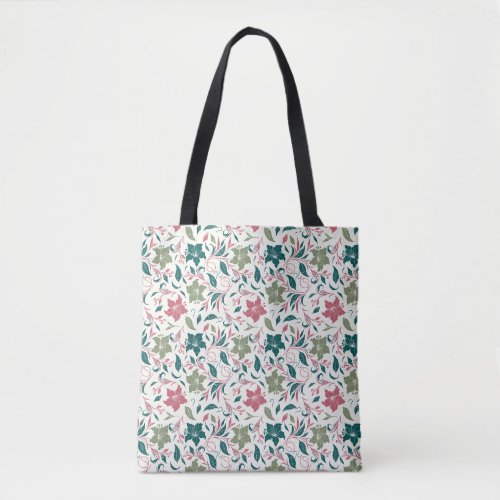 Tiger Lily Boho Tote Bag – Cute USA-Made Aesthetic