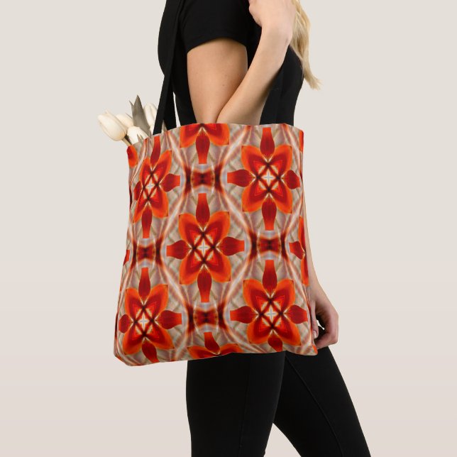 Tiger Lily Fun...... Tote Bag (Close Up)