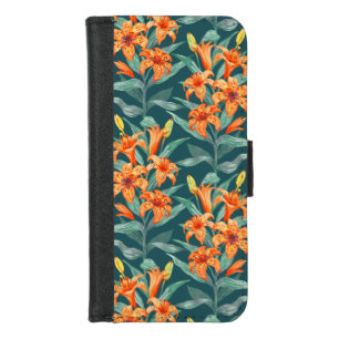 Tiger Lily iPhone 8/7 Wallet Case