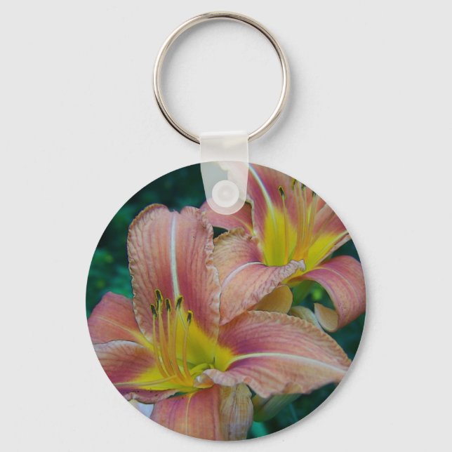 tiger-lily keychain (Front)