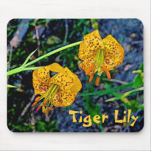 Tiger Lily Mouse Pad