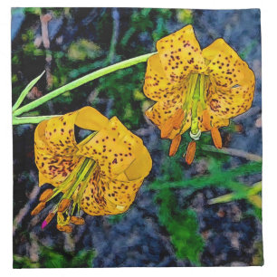 Tiger Lily Napkin