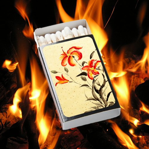 Tiger Lily _ red Matchboxes