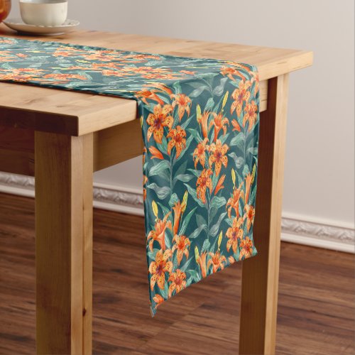 Tiger Lily Short Table Runner