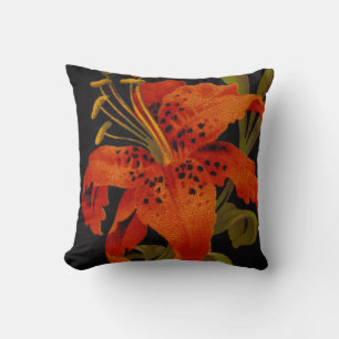 Tiger Lily Square Pillow