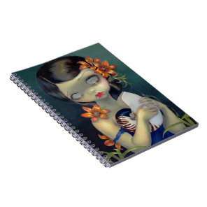 "Tiger Lily, Tiger Nautilus" Notebook