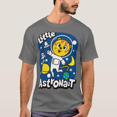 Tiger Little Astronaut T_Shirt