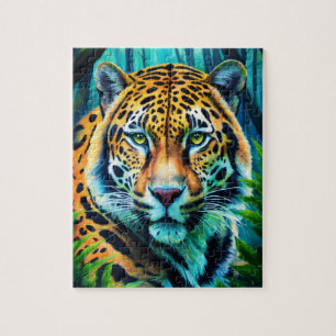 Tiger Logo Puzzle Powerful Wild Tiger Jigsaw Puz