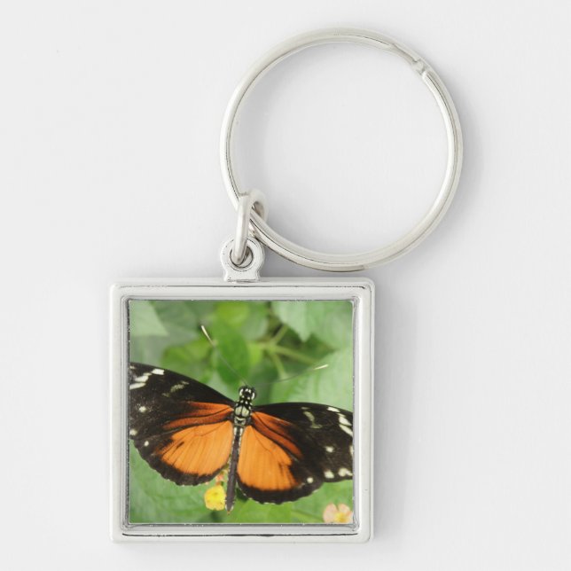 Tiger Longwing Butterfly Keychain (Front)