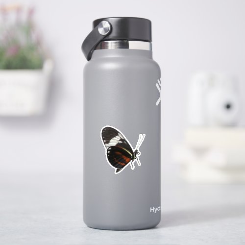 Tiger Longwing Butterfly Sticker