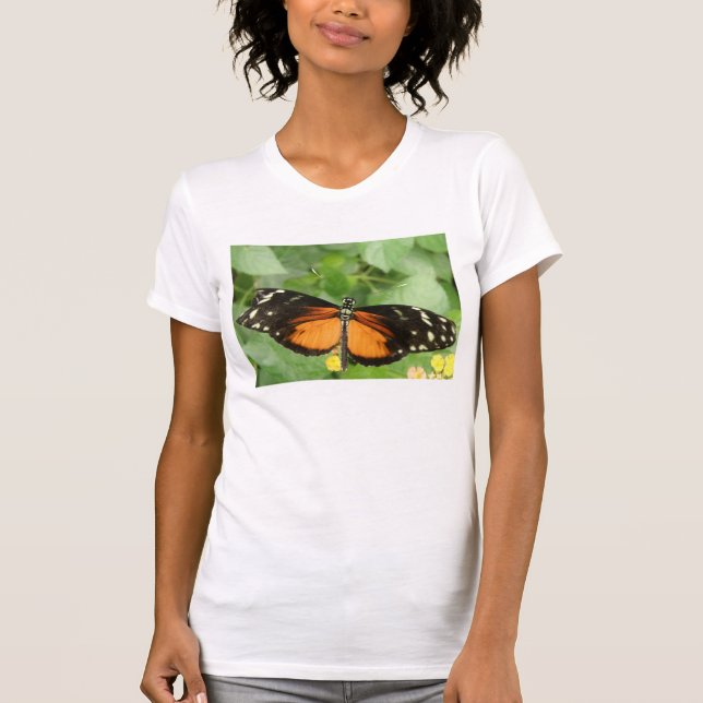 Tiger Longwing Butterfly T Shirt (Front)