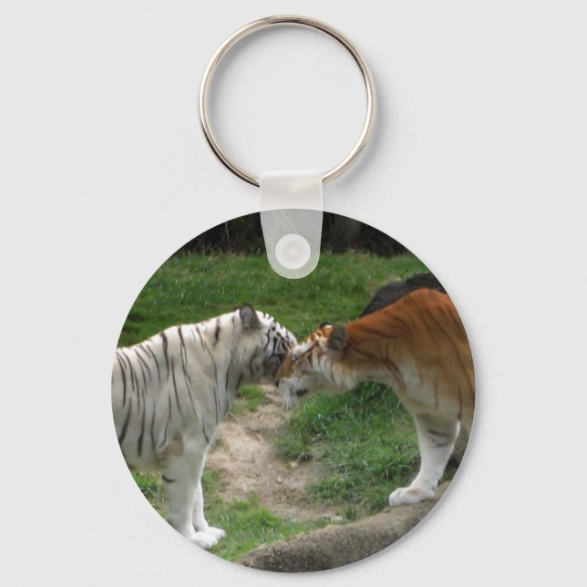 Tiger Love Keychain (Front)