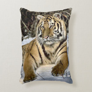 Tiger Lovers Accent Pillow