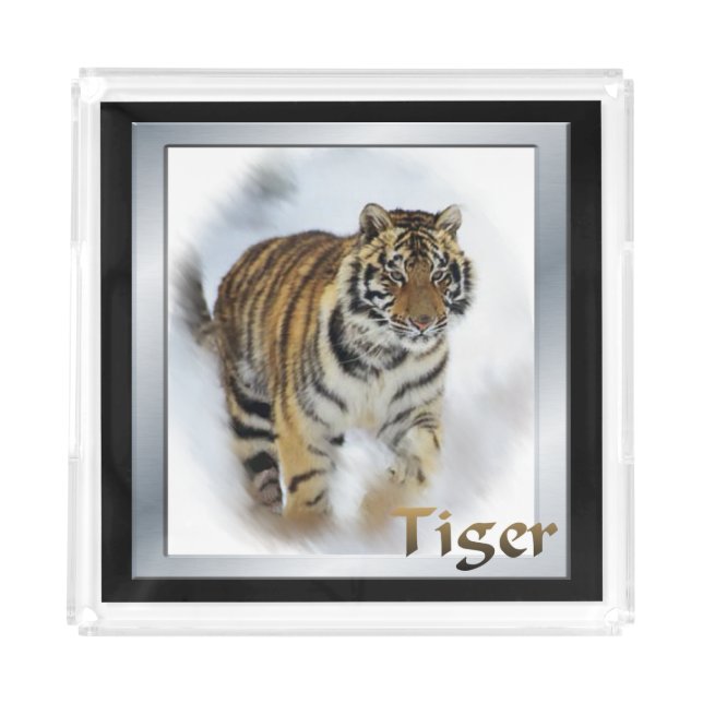 Tiger Lovers Acrylic Tray (Front)