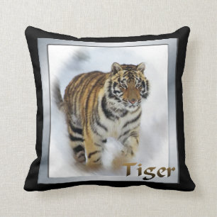 Tiger Lovers Art Throw Pillow