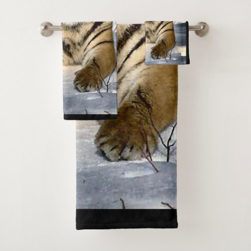 Tiger Lovers Bath Towel Set