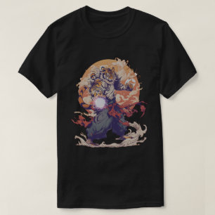 Tiger Mage Anime Art T-Shirt