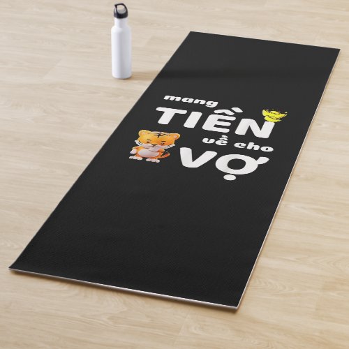 Tiger Mang Tien Ve Cho Vo Yoga Mat