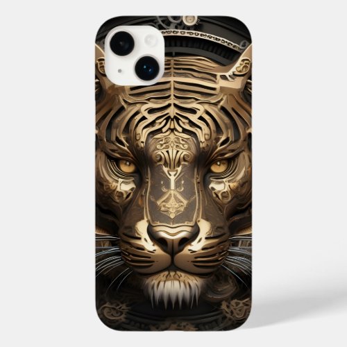 Tiger Mechanical Steampunk Case_Mate iPhone 14 Plus Case