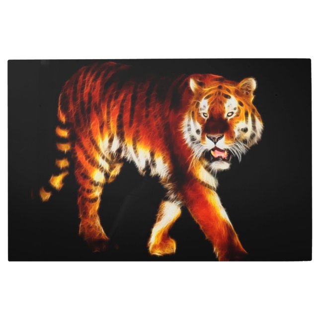 Tiger Metal Print (Front)