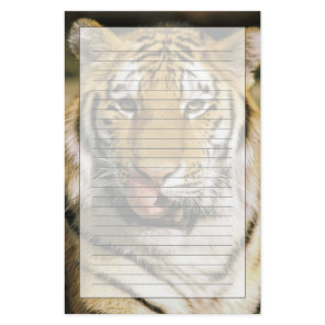 Tiger Michigan Zoo Stationery