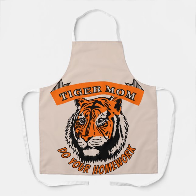 Tiger Mom Apron (Front)