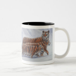 Tiger Mom & Cubs Coffee Mug