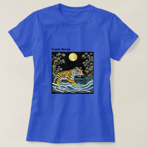 Tiger Moon T_Shirt