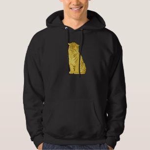 Tiger Motif 27 Hoodie