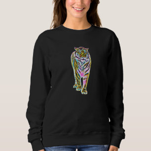 Tiger Motif 3 Sweatshirt