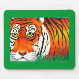 Tiger mouse pad