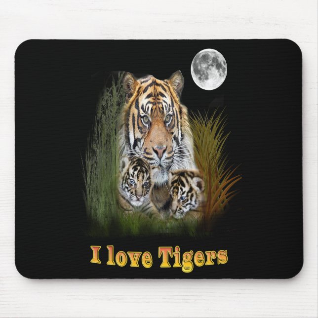 Tiger Mouse Pad (Front)