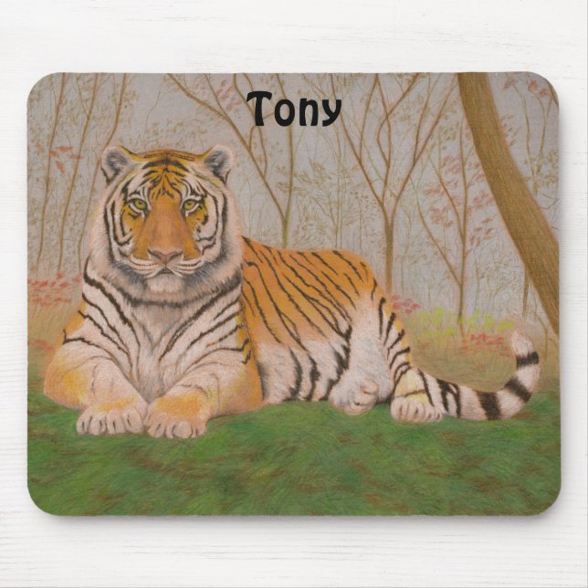 Tiger Mouse Pad (Front)