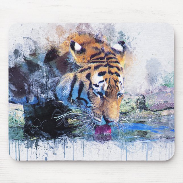 Tiger Mouse Pad (Front)