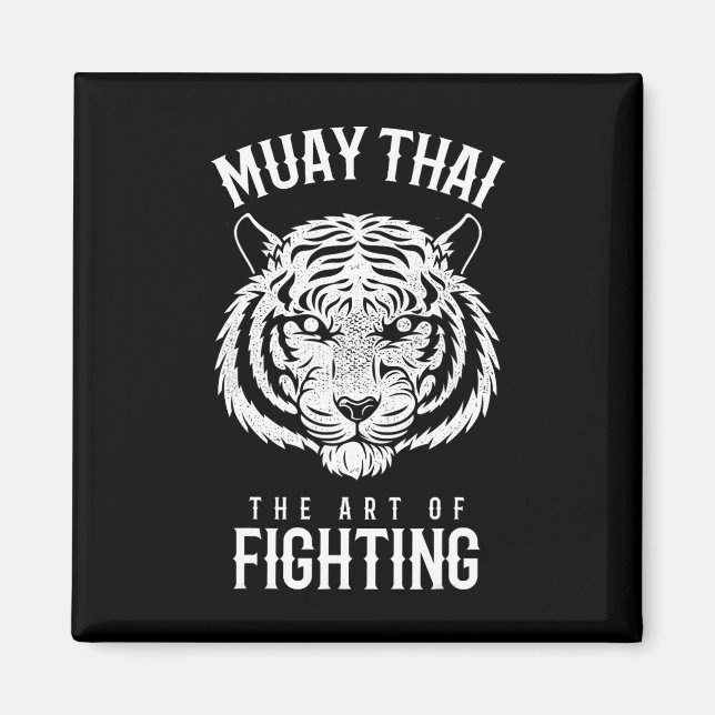 Tiger Muay Thai And Kickboxing  Magnet (Front)