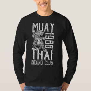 Tiger Muay Thai Kickboxing Club Fighter Men Women T-Shirt