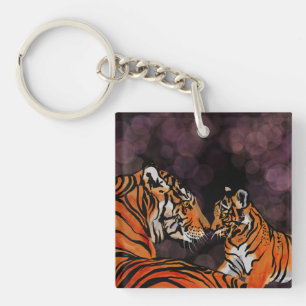 Tiger mum keychain