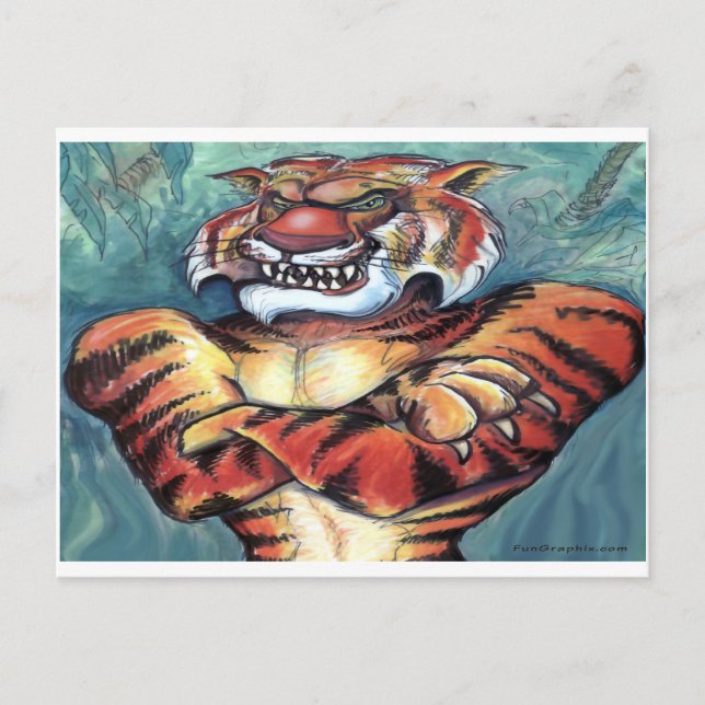 Tiger Muscle Postcard (Front)
