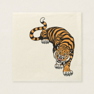 tiger napkins