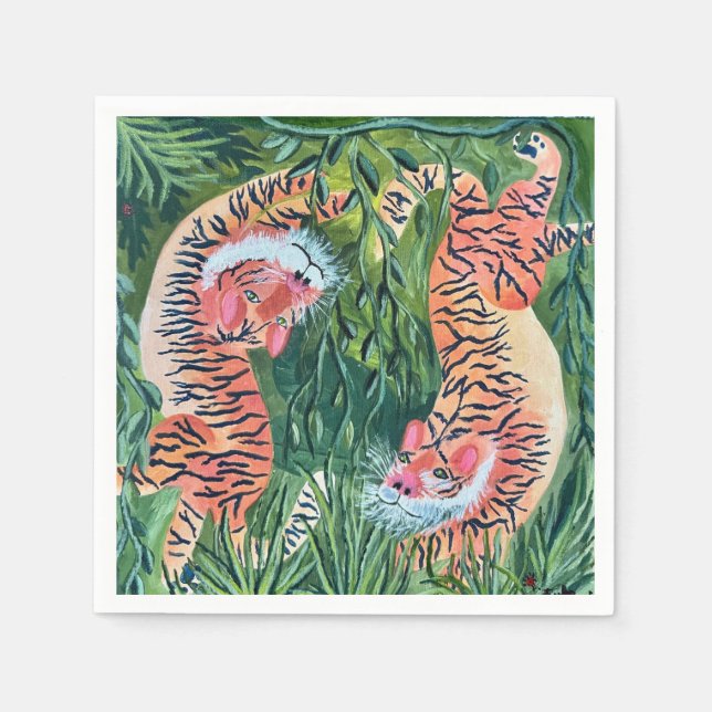 Tiger napkins (Front)