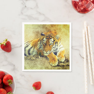 Tiger Napkins