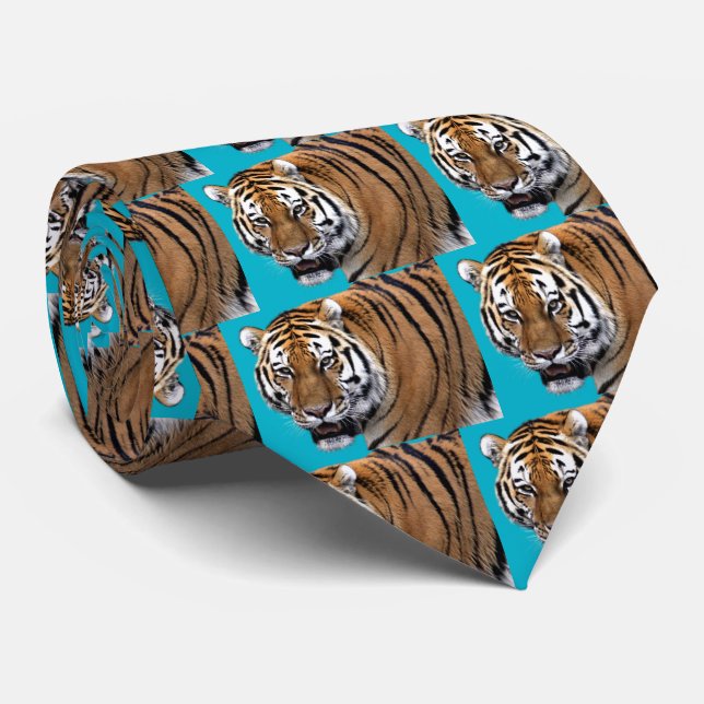 Tiger Neck Tie (Rolled)