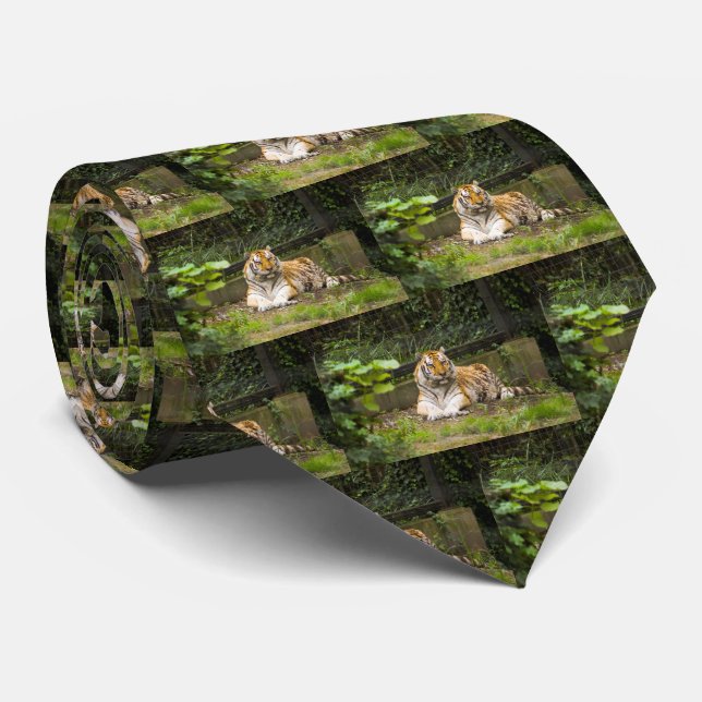 Tiger Neck Tie (Rolled)