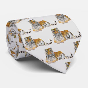 Tiger Neck Tie