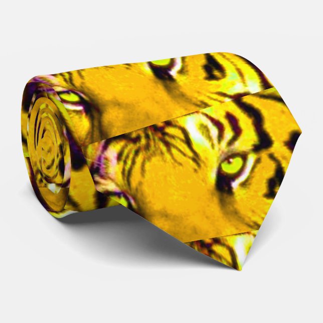 TIGER NECK TIE (Rolled)