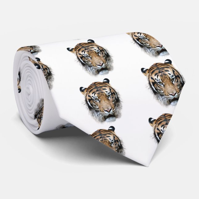 Tiger Neck Tie (Rolled)