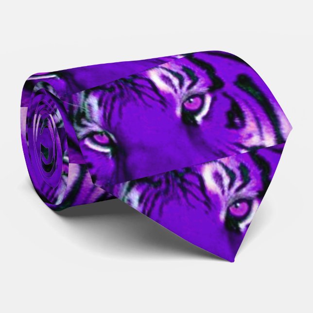 TIGER NECK TIE (Rolled)