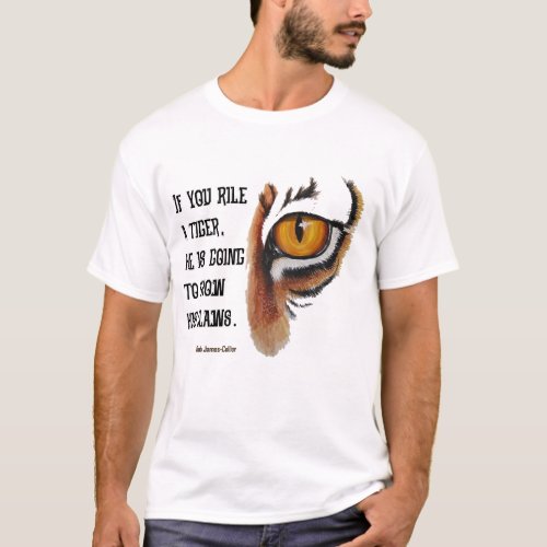 tiger never fears T_Shirt